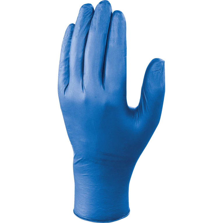 Guante Examinación Deltaplus Nitrilo Azul V1420
