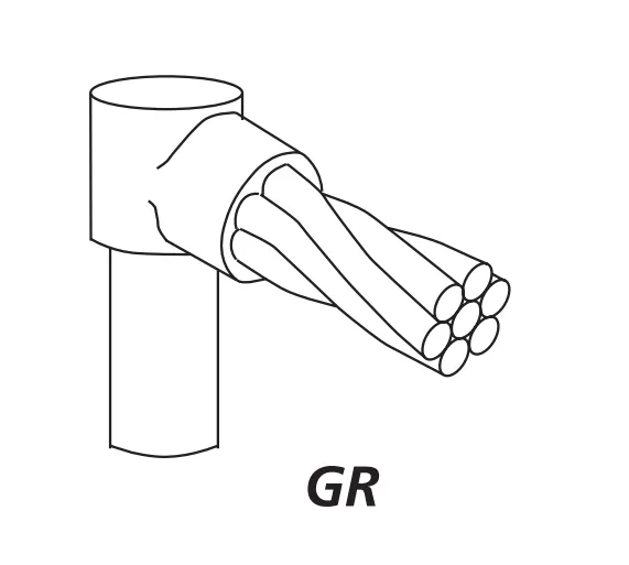 Moldes de Grafito G — Cable a Varilla y Zapata